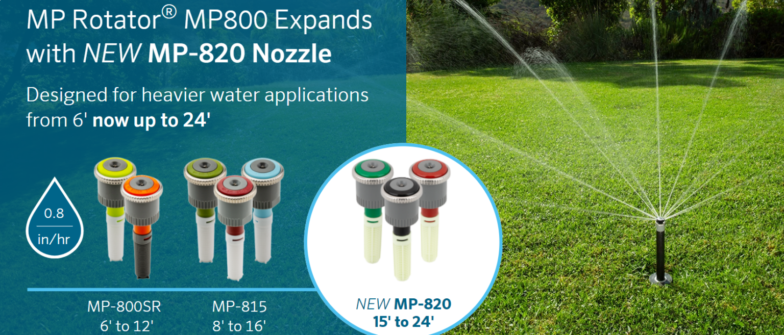 Expand Your Irrigation Options With The New MP Rotator MP 820 Nozzle