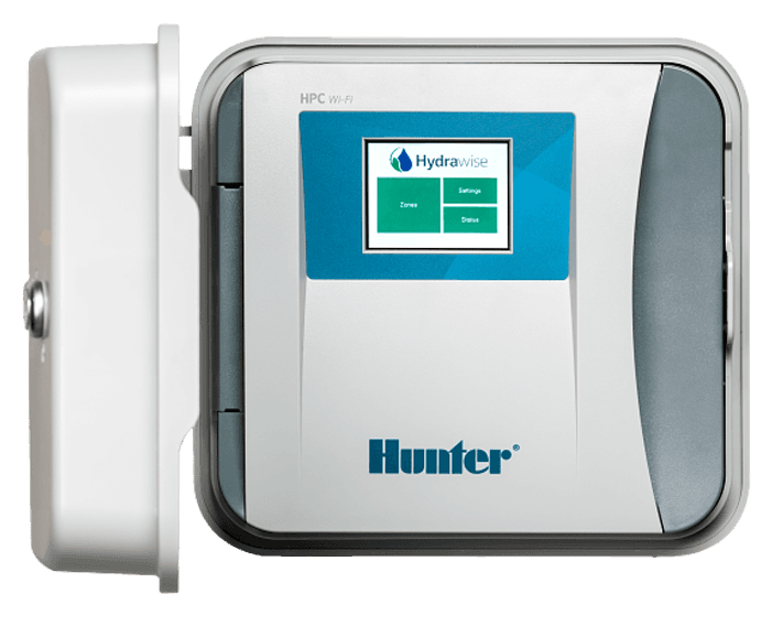 Hunter HPC Wi-Fi irrigation controller with HydraWise touchscreen