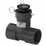 GPI Flomec QS200 Ultrasonic Flow Meter in 2″ PVC Tee Slip 0.92 to 138 GPM 150 PSI (QS20020)