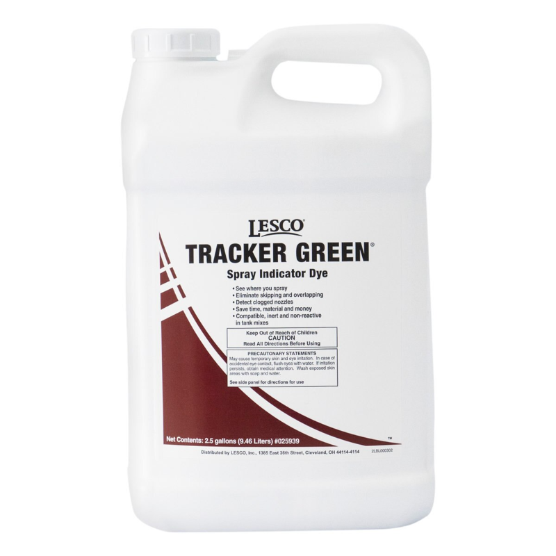 LESCO TRACKER GREEN Spray Indicator Dye 2.5 gal (025939)