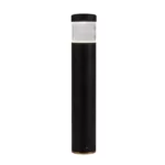 FX Luminaire PM Bollard Aluminum Flat Black Finish 4.2W 2700K LED (PM-6LED-FB)