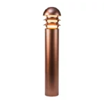 Alliance Bollard Path Light, Bronze Finish, No Lamp (BOLLARD100-LED)