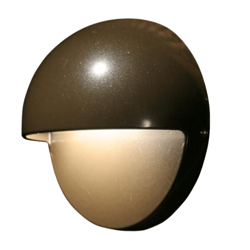 FX Luminaire MS 1LED Brass Bronze Wall Light (MS-1LED-BZ)