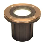 Unique Lighting Systems INSPIRA Monet Well Light Weathered Brass with 60 Deg. RGB CCT LED (MON-RCSOWF)