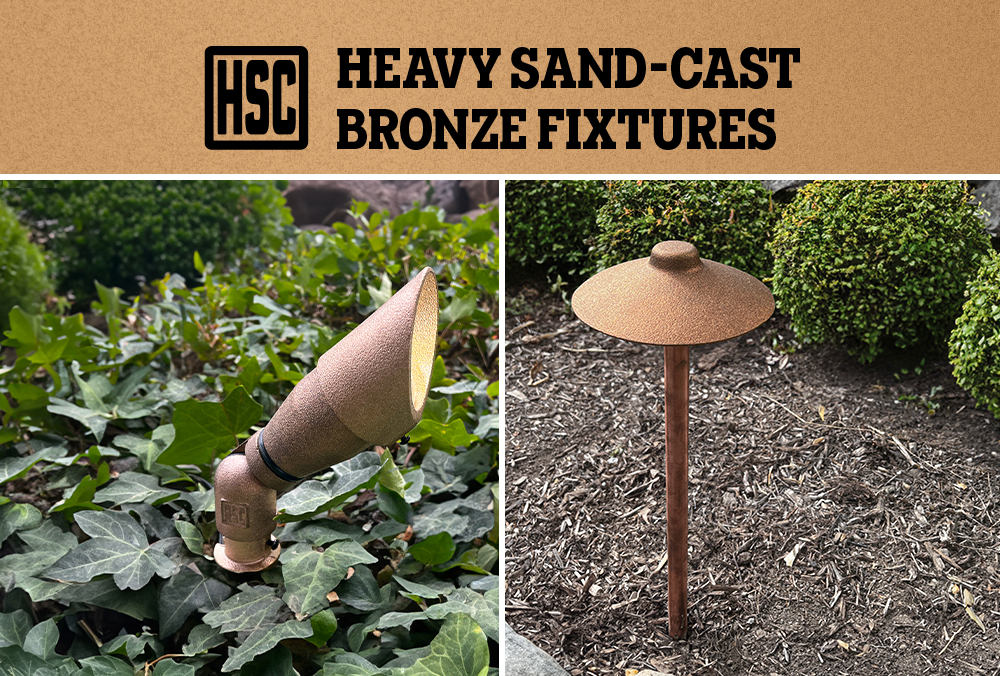 Alliance Heavy Sand Cast Bronze Landscape Lighting