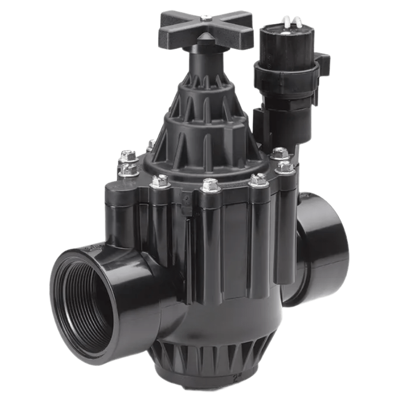 Rain Bird 200PGA - 2 in. Inlet Inline Plastic Residential/Commercial Irrigation Valve (B30510)
