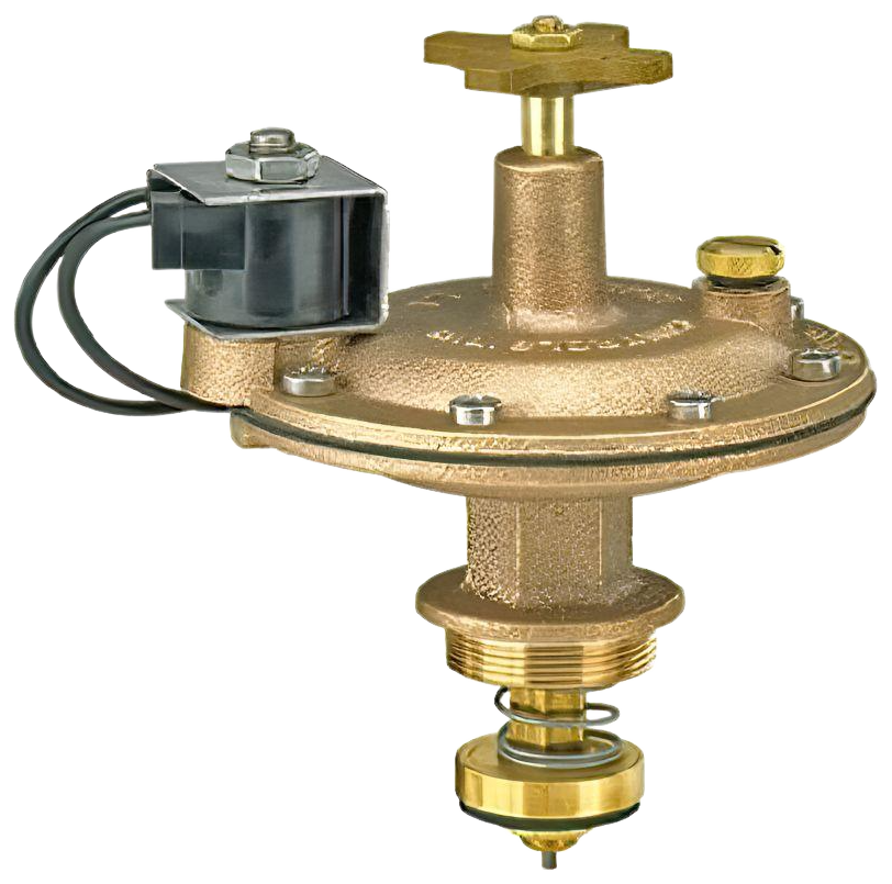 Superior Model 800 Electric Valve Adaptor Brass 1 in. Top Assembly (800100CH00)