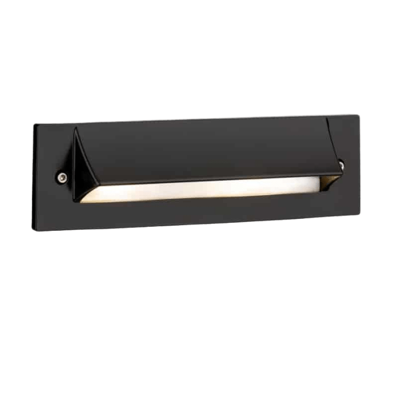 FX Luminaire HS Aluminum Wall Light Black (HS-2LED-W-FB)