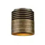 FX Luminaire PS 1LED 2700K Down Light, Antique Brass (PS-1LED-AB)