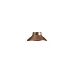 Alliance AL500 Area Light Hat Assembly, Aged Brass 3.5" (AL500)