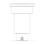 FX Luminaire A-KN	 In-Grade Light Mounting Kit (A-KN)