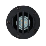 Sollos IGG049-CB In Ground Black Rock Guard Well Light, No Lamp (996200)