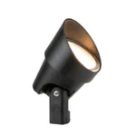 FX Luminaire EVO EW-31 1W G4 LED Petite Black Composite Wall Wash Light (EW-31-E3W-BC)