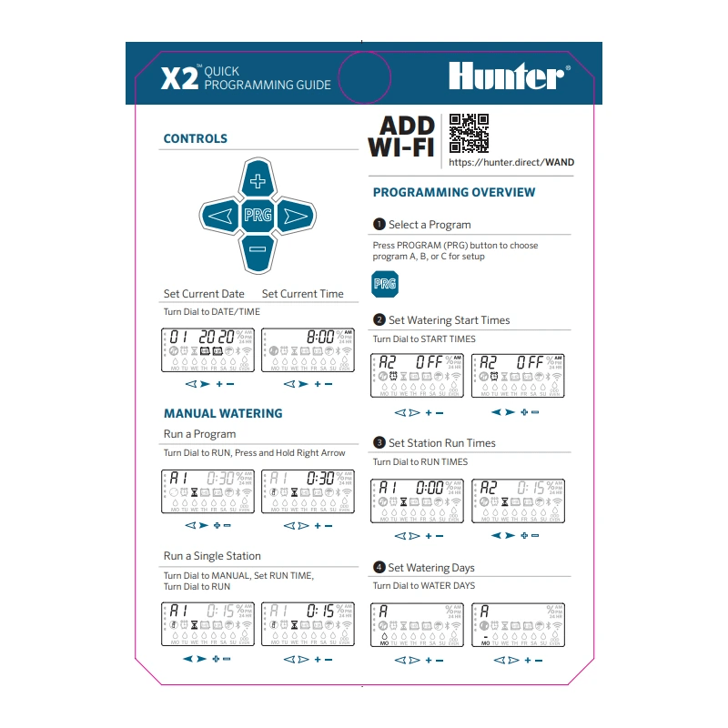 Hunter X2 Controller Door Card – Official Physical Copy (RC103)