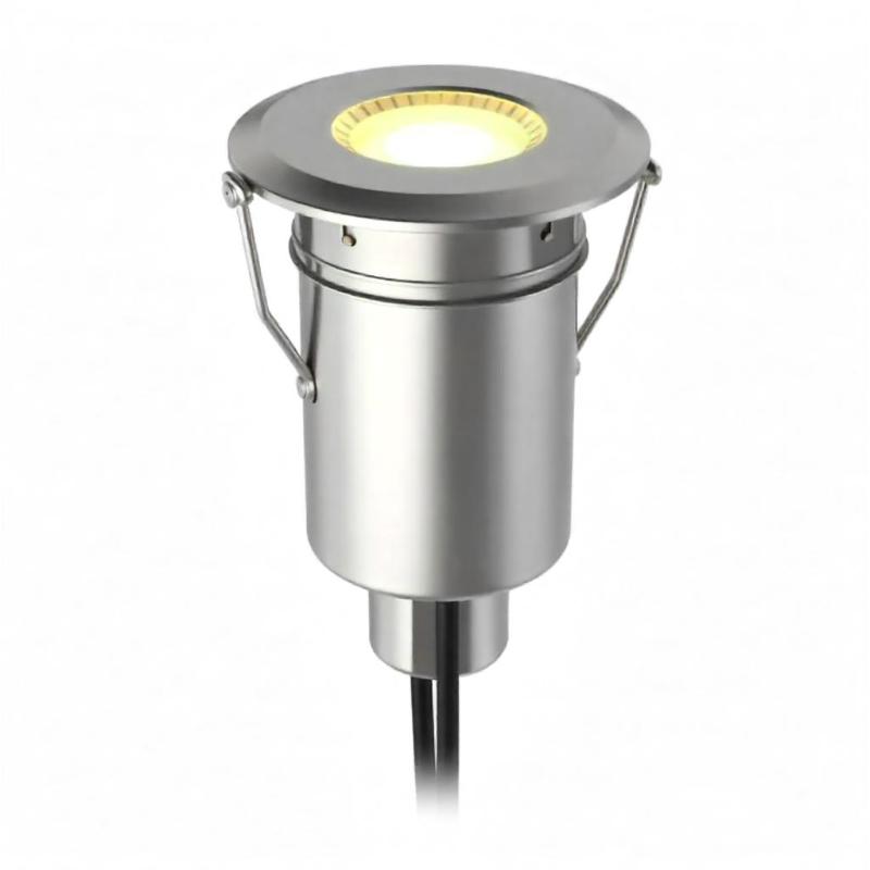 NewLite Alternative, Illuminous 3W Warm White Staineless Steel Waterproof Hardscape Deck Light (RECMKR)