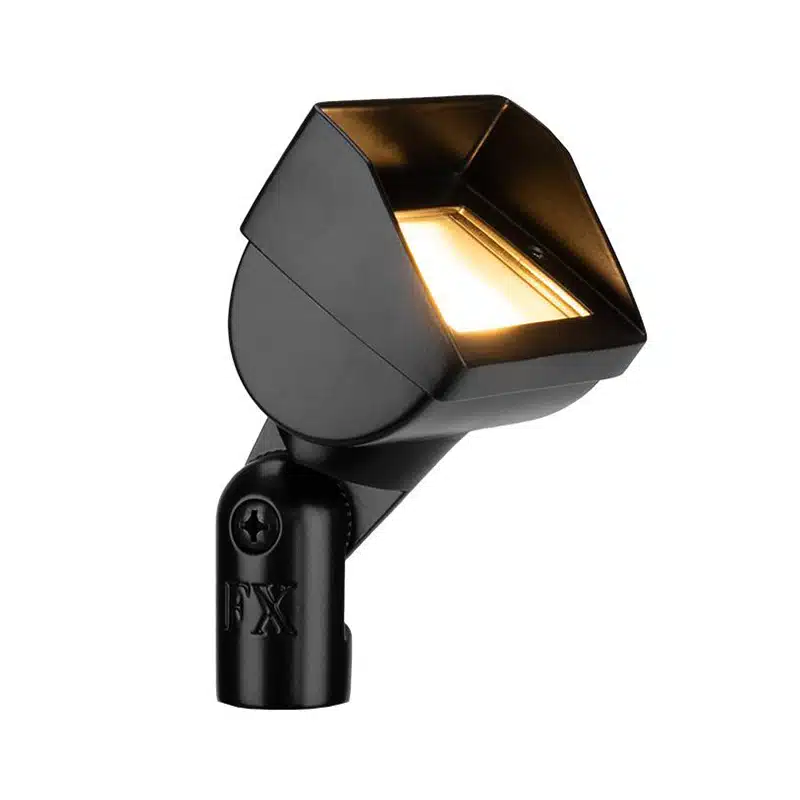 FX Luminaire Cora CW-31 G4 Petite Wall Wash Light, Black (CW-31-LED35W-FB)