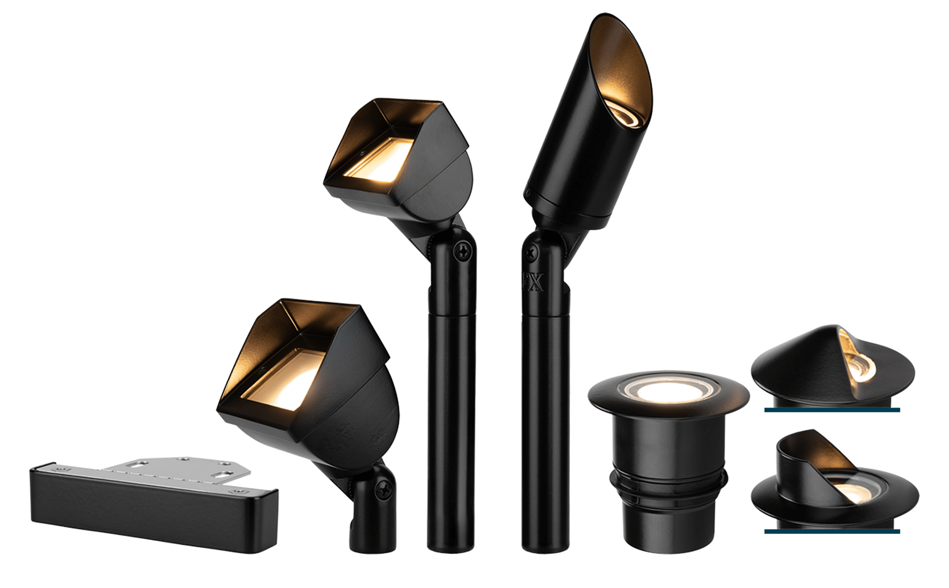 FX Luminaire Black Cora