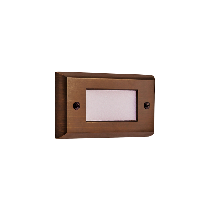 Alliance SL26 6" 2700K Brass Open Lens Face Step Light (SL26-LED)