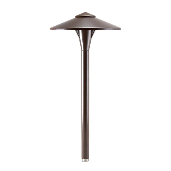 Vista 4704 Dark Brown Aluminum Path Light, No Lamp (PR-4704-DZ-NL)