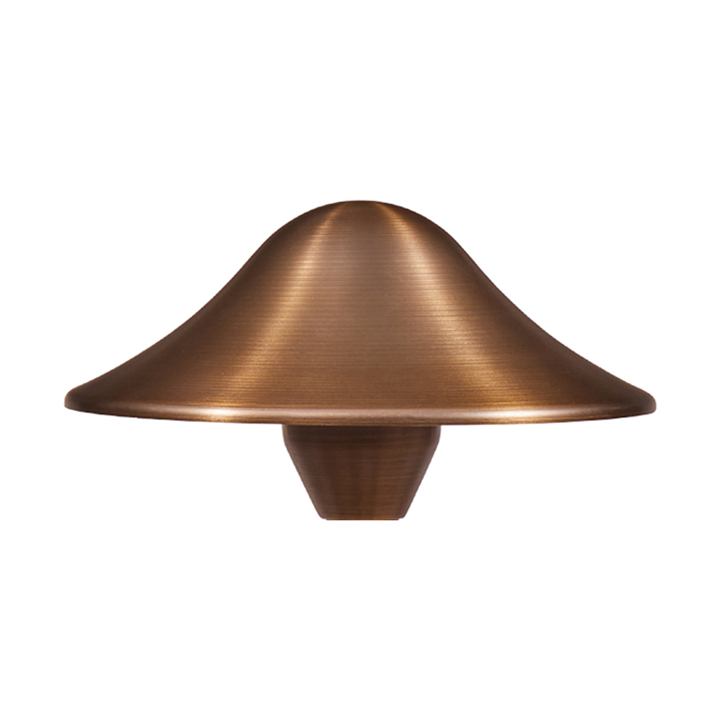 Alliance AL850 Brass Area Light Hat Assembly 8" (AL850)