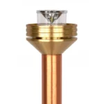 FX Luminaire P-1LED-12RA-CU Petite 1LED 12-Inch Riser Natural Copper