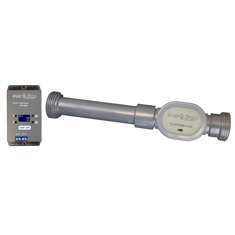 EveryDrop WL-1200 1 Inch Wireless Vortex Flow Meter with UMI-200 Receiver