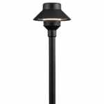 FX Luminaire TM 12″ Path Light Flat Black Finish 1.6W 2700K LED (TM-LED20W-12R-FB)