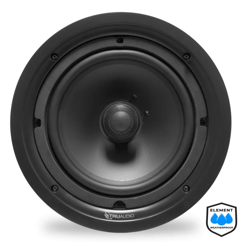 TruAudio PP-6-ELEMENT 6.5 in. Weatherproof In-Ceiling Speaker (PP-6-ELEMENT)