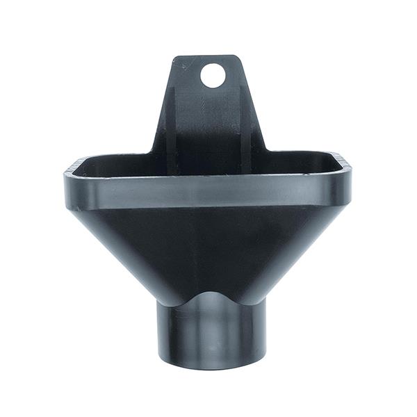 Febco ADG-Y black plastic air gap drain funnel for 825Y / LF825Y reduced pressure zone assembly relief valve