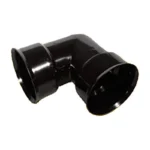 ADS Soiltight Elbow, Bell-End HDPE 90 Degrees Degrees Dual Wall Injection Molded N-12, Black 4" | DFD0499ST