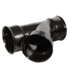ADS Soiltight Wye, Bell-End HDPE 45 Degrees Dual Wall Injection Molded N-12, Black 6" | DFD681ST (0681ST)