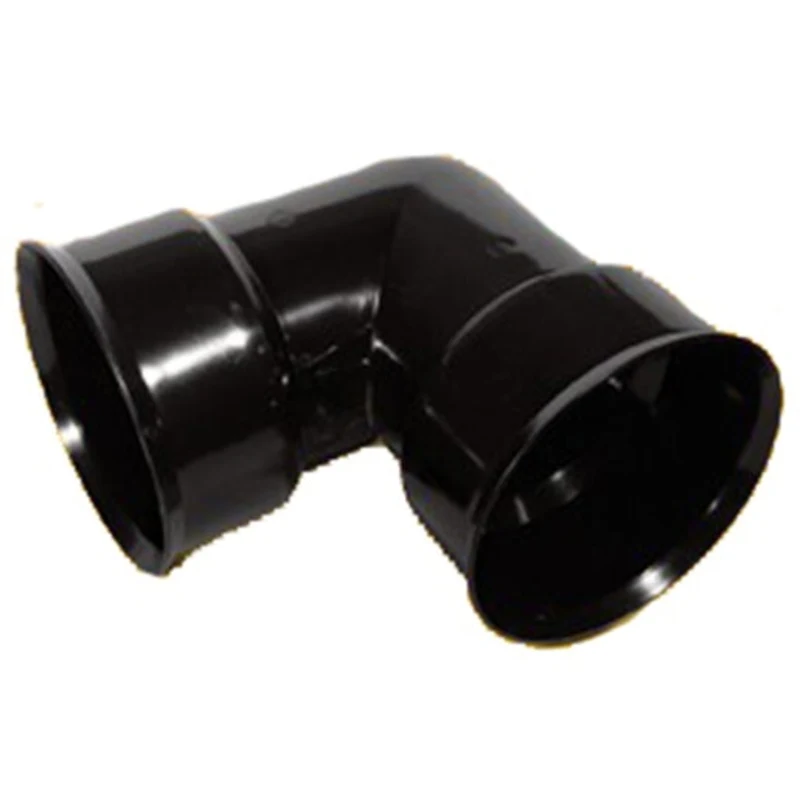 ADS Soiltight Elbow, Bell-End HDPE 90 Degrees Dual Wall Injection Molded N-12, Black 8" | DFD899ST (0899ST)