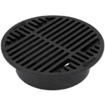 National Diversified Sales Inc 8 in Round Drain Grate Black (10)