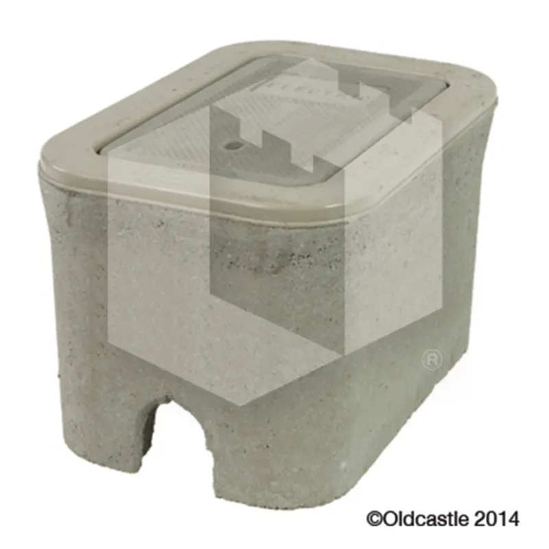 Oldcastle Infrastructure B03 Meter Box Concrete Water Lid (1001160)