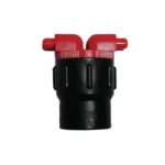 Jain Irrigation Inc Red Quadra-Bubbler 4-Outlet Emitter - 10 GPH (101084484)