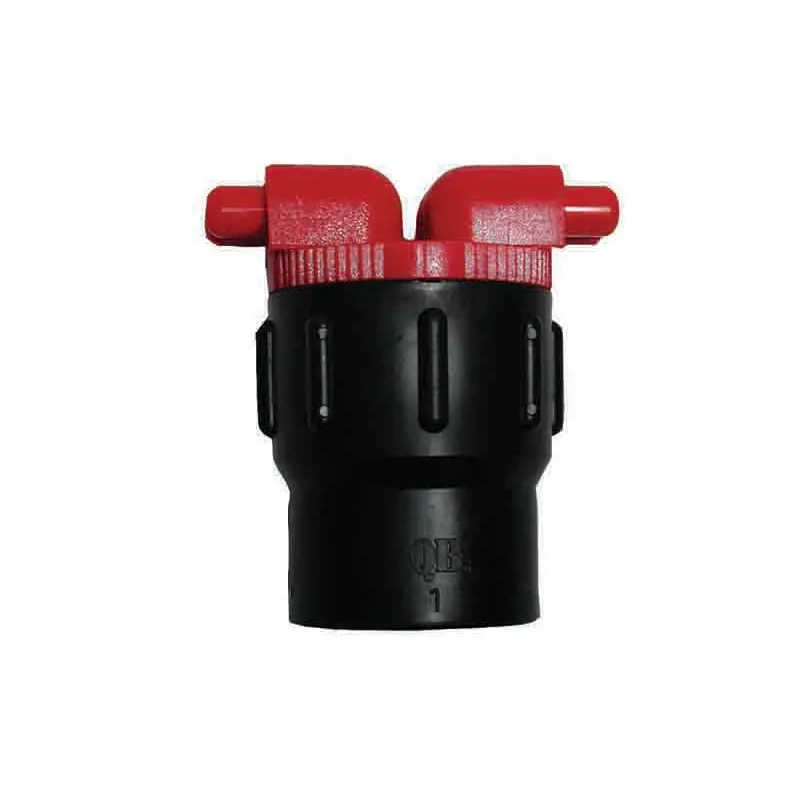 Jain Irrigation Inc Red Quadra-Bubbler 4-Outlet Emitter - 10 GPH (101084484)