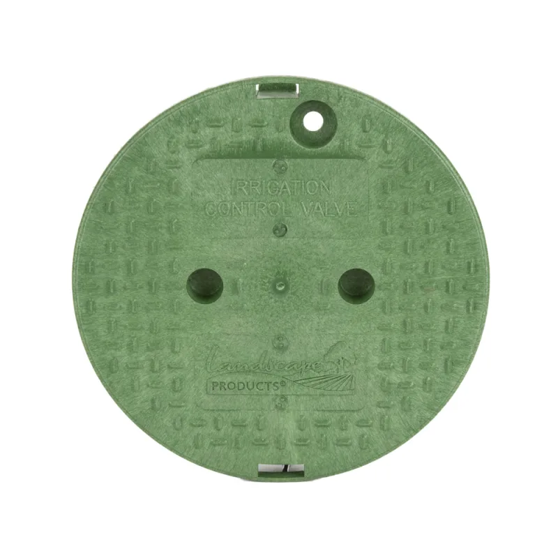 NDS Standard Round Valve Box Cover 10" HDPE Green (111C)