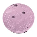 NDS Standard Round Valve Box Cover 10" HDPE Purple Reclaimed (111CR)