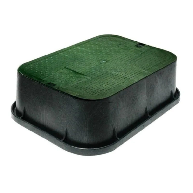 NDS Standard Jumbo Valve Box Extension 6" 13" x 20" Green (118-6)
