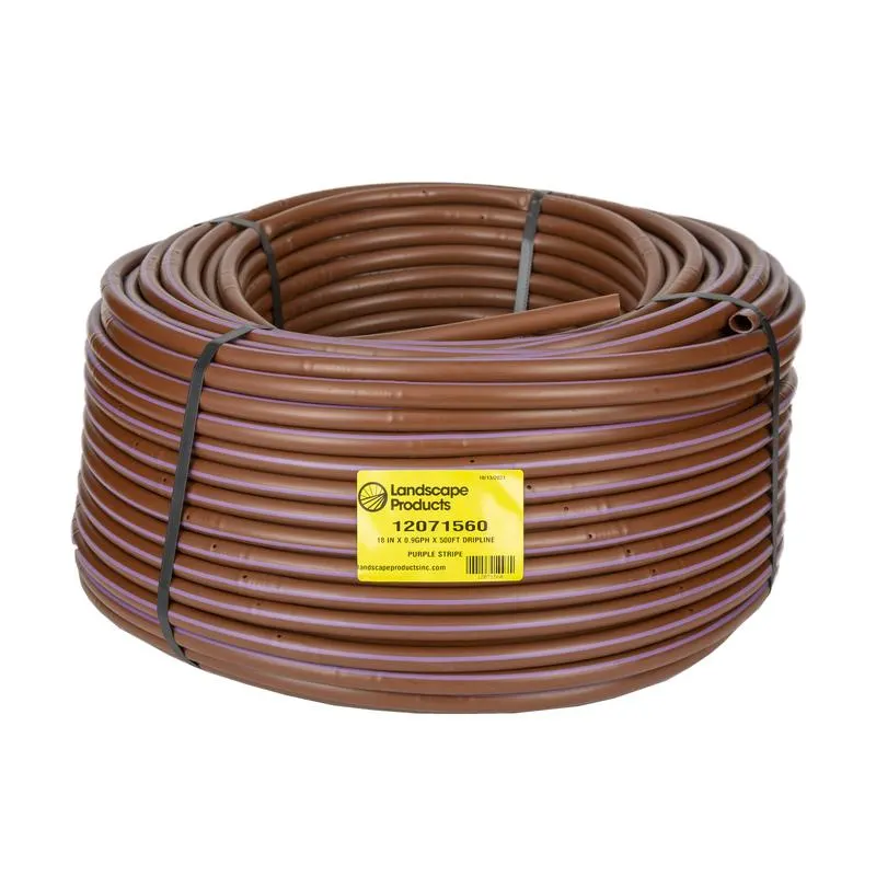 Landscape Products Tolleson PC 18IN X .9GPH X 500FT LPDRIPLN PURP (12071560)