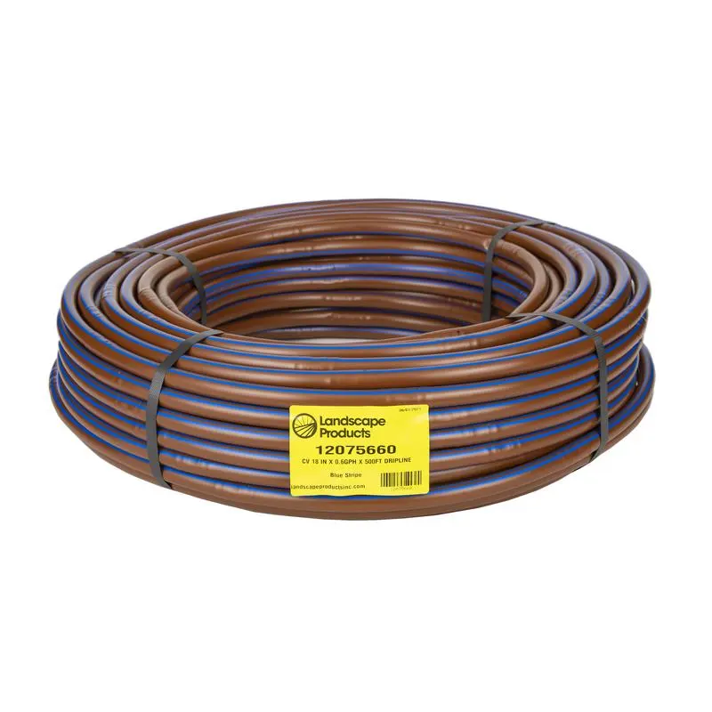 Landscape Products Tolleson EZ-ID-CV 17MM Dripline - .6GPH Emitters 500 ft Roll x 18 in Spacing (12075660)