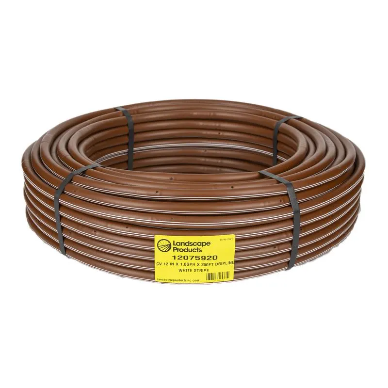 Landscape Products Tolleson EZ-ID-CV 17MM Dripline - 1GPH Emitters 250 ft Roll x 12 in Spacing (12075920K)