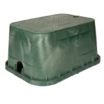 Carson 1220 Valve Box 20" x 12" 12" Deep T-Lid HDPE Green (12201021)