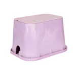 Carson 1220 Valve Box 20" x 12" 12" Deep T-Lid HDPE Purple (12201070)