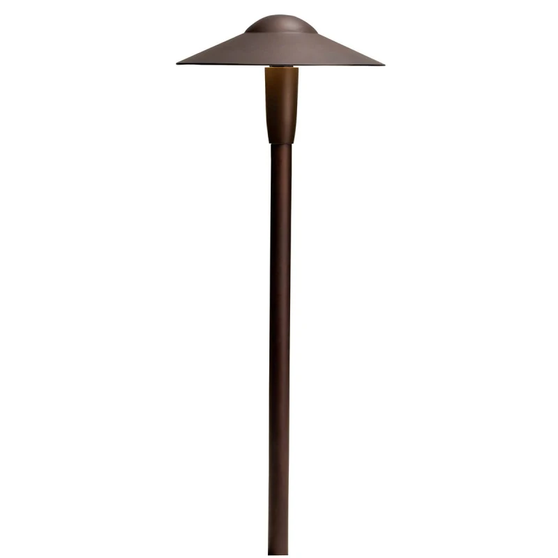 Kichler 15810 Path Light, Architectural Bronze LED 2700K (15810AZT27R)