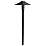 Kichler Warm-White LED Dome Path Light 2700K - Black (15810BKT27R)