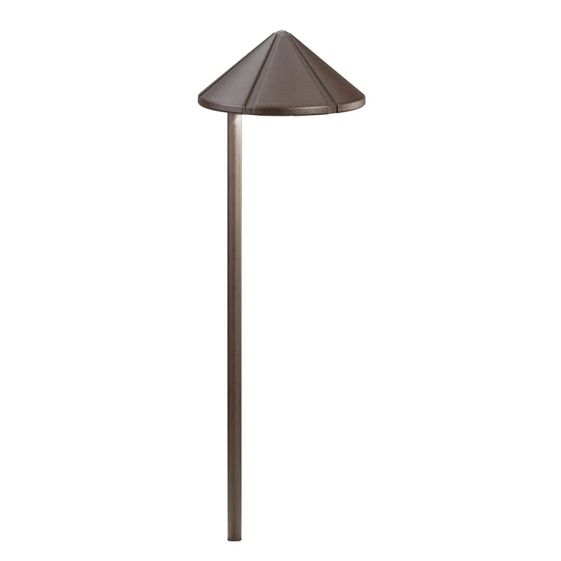 Kichler 15815 Path Light Textured Architectural Bronze Integrated LED 2700K Aluminum (15815AZT27R)