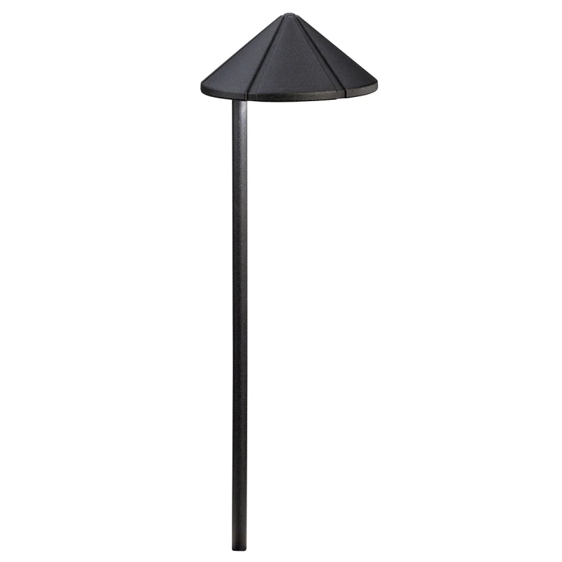 Kichler 15815 Path Light Textured Black Integrated LED 2700K Aluminum (15815BKT27R)