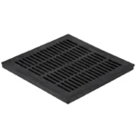 NDS 18" x 18" Square Catch Basin Grate, Black (1811)