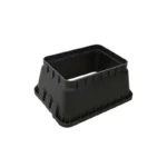 Oldcastle Infrastructure Jumbo 12 in Rectangle Black Valve Box Only (190101)